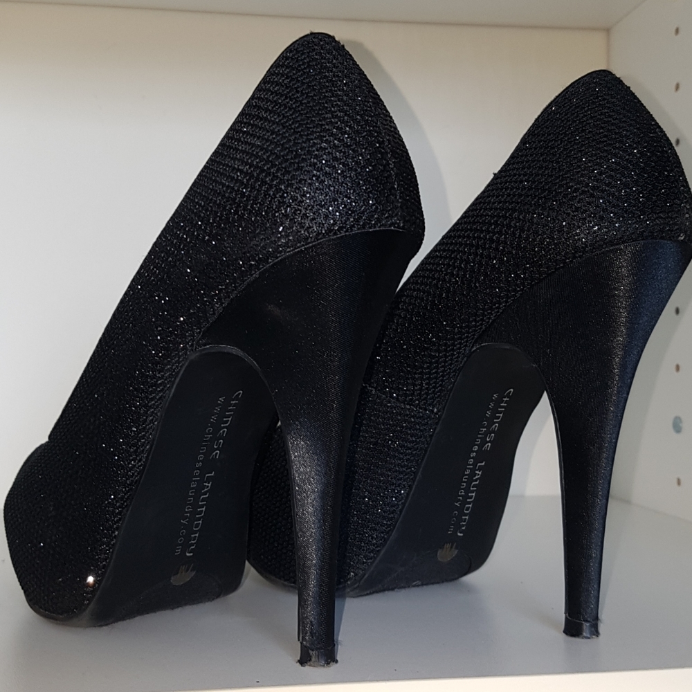 Chinese Laundry peep toe platform pumps - Picture 8 of 8